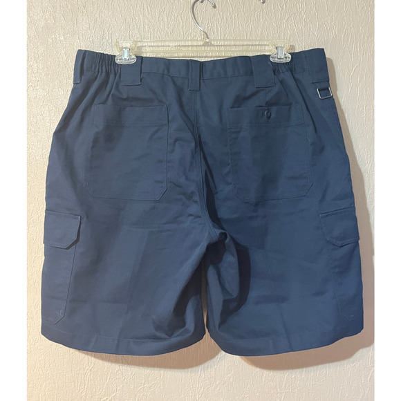 Wear Guard Men Cargo Shorts Blue Work Wear Utility Oeko-Tek Cotton Size 40 New - Picture 2 of 13